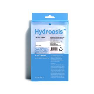 BARULAB - Hydroasis 6-Hyaluron Blue Aqua Facial Mask, 30g x 10pcs, 432 g, 8809420800304