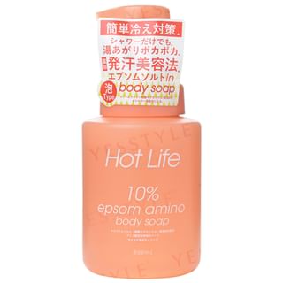 Pelican Soap - Hot Life 10% Epsom Amino Body Soap Honey, 500ml, 646 g, 4976631150093