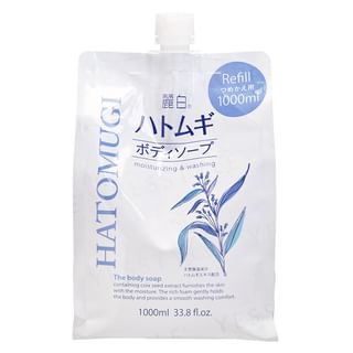 KUMANO COSME - Reihaku Hatomugi The Body Soap, 1000ml Refill, 1042 g, 4513574027121