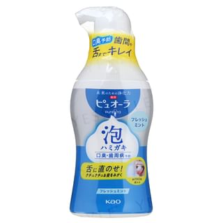 Kao - PureOra Foam Tongue Toothpaste, 190ml, 250 g, 4901301307828