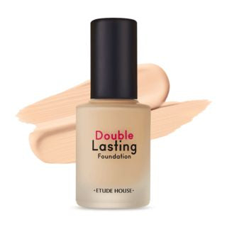 ETUDE - Double Lasting Foundation NEW - 12 Colors, #P03 Light Vanilla, 134 g, 8809667983815