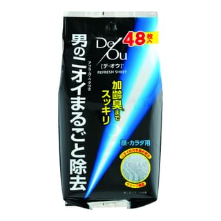 Rohto Mentholatum - De Ou Refresh Sheet, 48 pcs, 260 g, 4987241135189