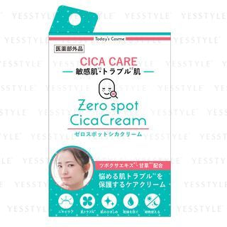 Today’s Cosme - Zero Spot Cica Cream, 30g, 50 g, 4560461866745