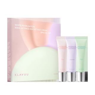 KLAVUU - White Pearlsation Ideal Actress Backstage Cream Special Set, 10ml x 3 pcs, 91 g, 8809482367098