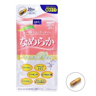 DHC - Smooth Adlay Plus Capsule, 80 capsules (20 days supply), 33 g, 4511413406410