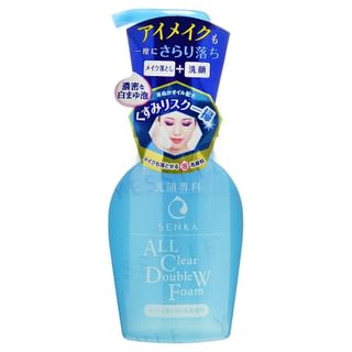 Shiseido - Senka All Clear Double Wash Foam, 150ml, 247 g, 4901872445479