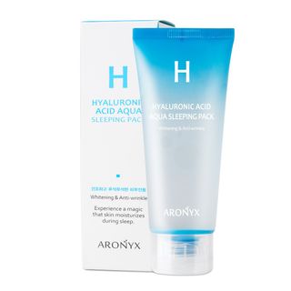 MediFlower - ARONYX Hyaluronic Acid Aqua Sleeping Pack, 100ml, 131 g, 8803348041115