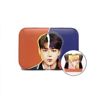 MTPR - BTS Jimin Face Illustration Contact Lens Case, 1 pc, 60 g, Lens Case