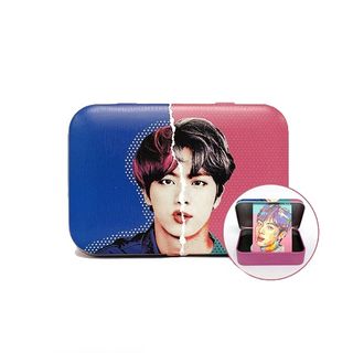 MTPR - BTS Jin Face Illustration Contact Lens Case, 1 pc, 60 g, Lens Case