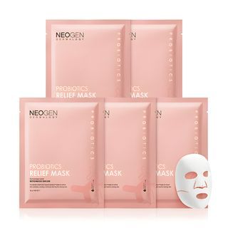 NEOGEN - Probiotics Relief Mask Set, 25g x 5 pcs, 187 g, 8809653240588