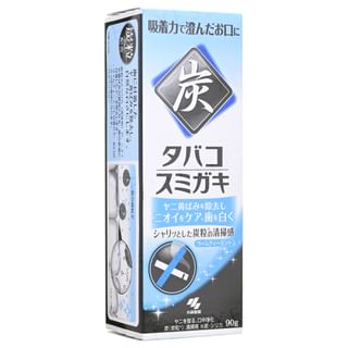Kobayashi - Charclean Charcoal Power Tobacco Toothpaste, 90g, 112 g, 4987072053621