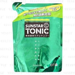 Sunstar - Tonic Refreshing Scalp Care Shampoo Refill, 360ml, 377 g, 4901616107397