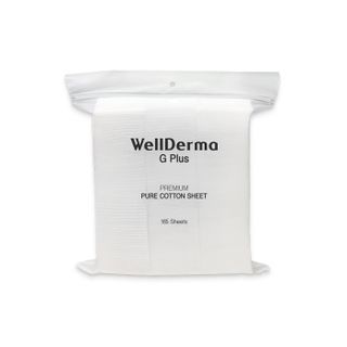 WellDerma - G Plus Premium Pure Cotton Sheet, 165 pcs, 118 g, 8809502183714