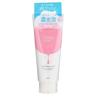 BCL - Momo Puri Peach Moist Cleansing Wash, 150g, 172 g, 4515061089414