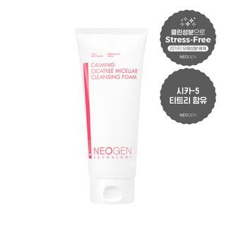 NEOGEN - Dermalogy Calming Cica Tree Micellar Cleansing Foam JUMBO, 200ml, 242 g, 8809653244364