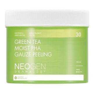 NEOGEN - Dermalogy Green Tea Moist PHA Gauze Peeling, 30 sheets, 309 g, 8809653244265