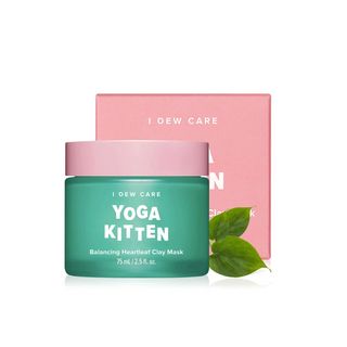 I DEW CARE - Yoga Kitten Balancing Heartleaf Clay Mask, 75ml, 240 g, 8806190718761
