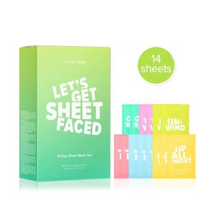 I DEW CARE - Let’s Get Sheet Faced 14 Days Sheet Mask Set, 1 set, 400 g, 8806190712813