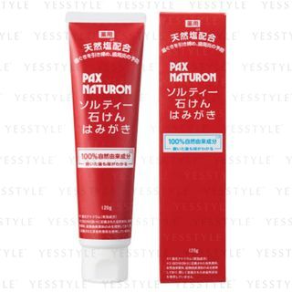 TAIYO YUSHI - Pax Naturon Natural Salt Toothpaste, 120g, 140 g, 4904735057536