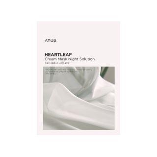 Anua - Heartleaf Cream Mask Night Solution Pack Set, 25ml x 10 pcs, 363 g, 8809640730665