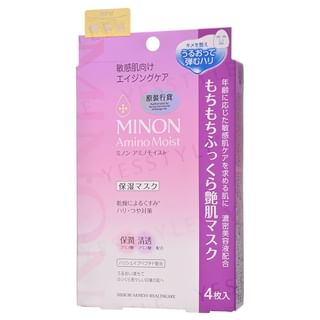 Minon - Amino Moist Aging Care Mask, 4 pcs, 148 g, 4987107628985