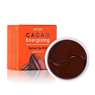 PETITFEE - CACAO Energizing Hydrogel Eye Mask, 60 patches, 179 g, 8809508850696