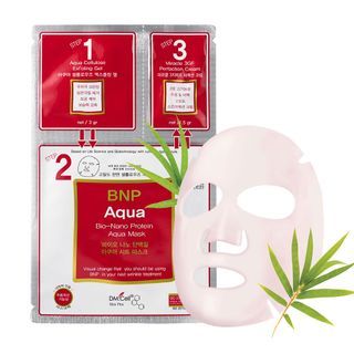 DM.Cell - BNP Aqua 3 Step Skin Renewal Mask Set, 5 pcs, 232 g, 8809130199095