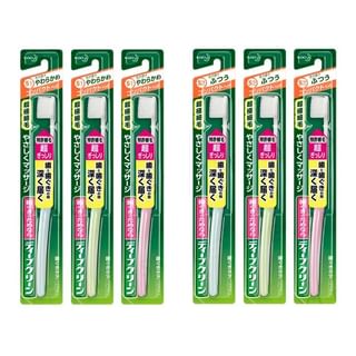 Kao - Deep Clean Compact Toothbrush, 1 pc - Random Color - Normal, 16 g, 4901301248602