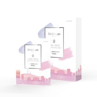 Muldream - All Green Mild Mask Set, 27ml x 10 pcs, 357 g, 8809328354985