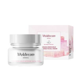 Muldream - Vegan Green Mild Intense Facial Cream, 60ml, 235 g, 8809443284075