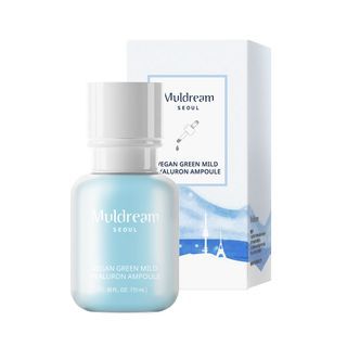 Muldream - Vegan Green Mild Hyaluron Ampoule, 55ml, 201 g, 8809443284112