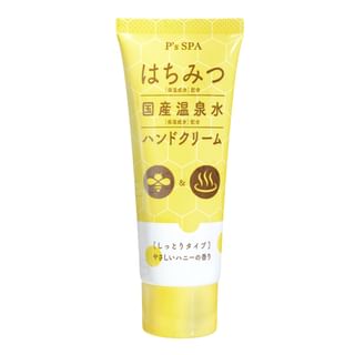 Cosme Station - P’s SPA Honey Hand Cream, 60g, 73 g, 4582400833403
