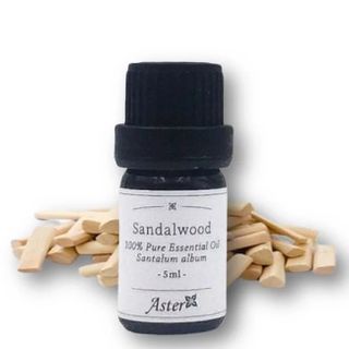 Aster Aroma - Sandalwood 100% Pure Essential Oil, 5ml, 54 g, 489020470005