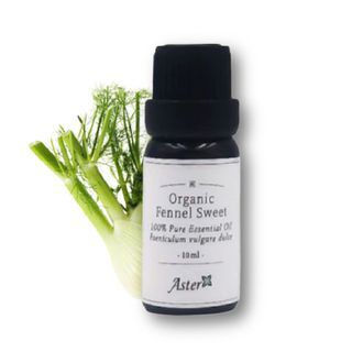Aster Aroma - Organic Fennel Essential Oil, 10ml, 54 g, 489020140010