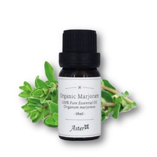 Aster Aroma - Organic Marjoram Sweet Essential Oil, 10ml, 54 g, 489020260010