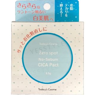 Today’s Cosme - Zero Spot No-Sebum CICA Pact, 8.5g, 59 g, 4560461862617