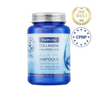 Farm Stay - Collagen & Hyaluronic Acid All-In-One Ampoule, 250ml, 331 g, 8809469770002