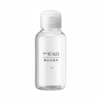 MEKO - Round Flat Bottle 75ml, 75ml, 80 g, 4712862900782