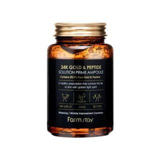 Farm Stay - 24K Gold & Peptide Solution Prime Ampoule, 250ml, 341 g, 8809469776691