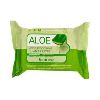 Farm Stay - Aloe Moisture Soothing Cleansing Tissue, 30 sheets, 149 g, 8809519371586
