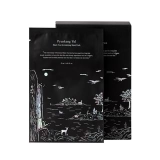 Pyunkang Yul - Black Tea Revitalizing Mask Pack Set, 25ml x 10 pcs, 348 g, 8809486681701