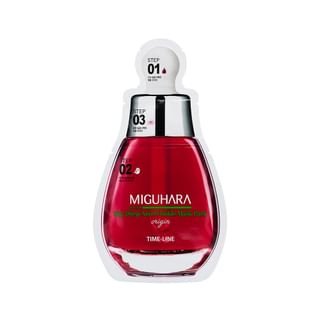 MIGUHARA - Big 3 Step Anti-Wrinkle Mask Pack Origin, 1.7ml + 25ml + 2ml, 40 g, 8809551737425