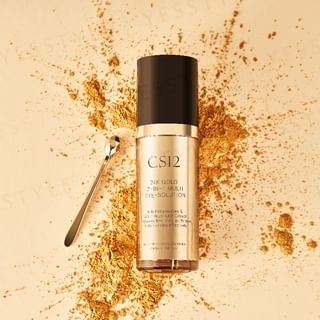 CS12 - 24K Gold 2-In-1 Multi Eye-Solution + Gold Massage Bar, 30ml, 50 g, 7891856948454