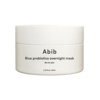 Abib - Rice Probiotics Overnight Mask Barrier Jelly, 80ml, 172 g, 8809750460940