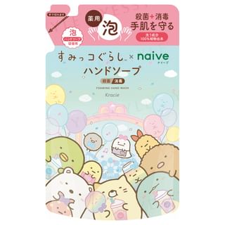 Kracie - San-X Sumikko Gurashi Naive Foaming Hand Wash, 450ml Refill, 470 g, 4901417102140
