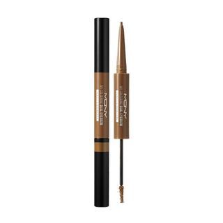 MACQUEEN - My Colouring Dual Eyebrow Pencil & Browcara - 3 Colors, #03 Light Brown, 13 g, 8809432016045
