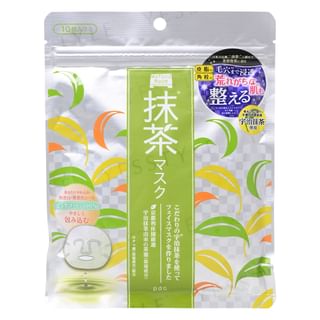 pdc - Wafood Made Matcha Sheet Mask, 10 pcs, 163 g, 4961989409283