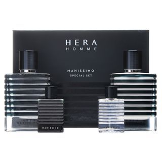 HERA - Homme Manissimo Intensive Sepcial Set: Skin 100ml + 30ml + Emulsion 100ml + 30ml, 4 pcs, 600 g, 8809585128886