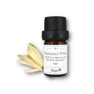 Aster Aroma - 100% Pure Absolute Oil Champaca White Michelia Champaca, 5ml, 45 g, 489020630005