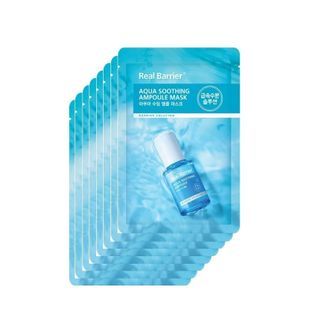 Real Barrier - Aqua Soothing Ampoule Mask Set, 28ml x 10 pcs, 385 g, 8809723784394